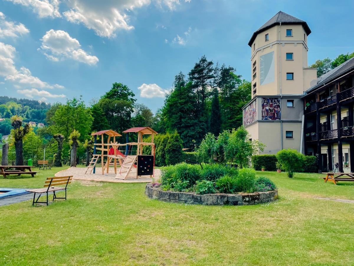 Aktiv-Hotel Stock & Stein Кёнигштайн-ан-дер-Эльбе Экстерьер фото