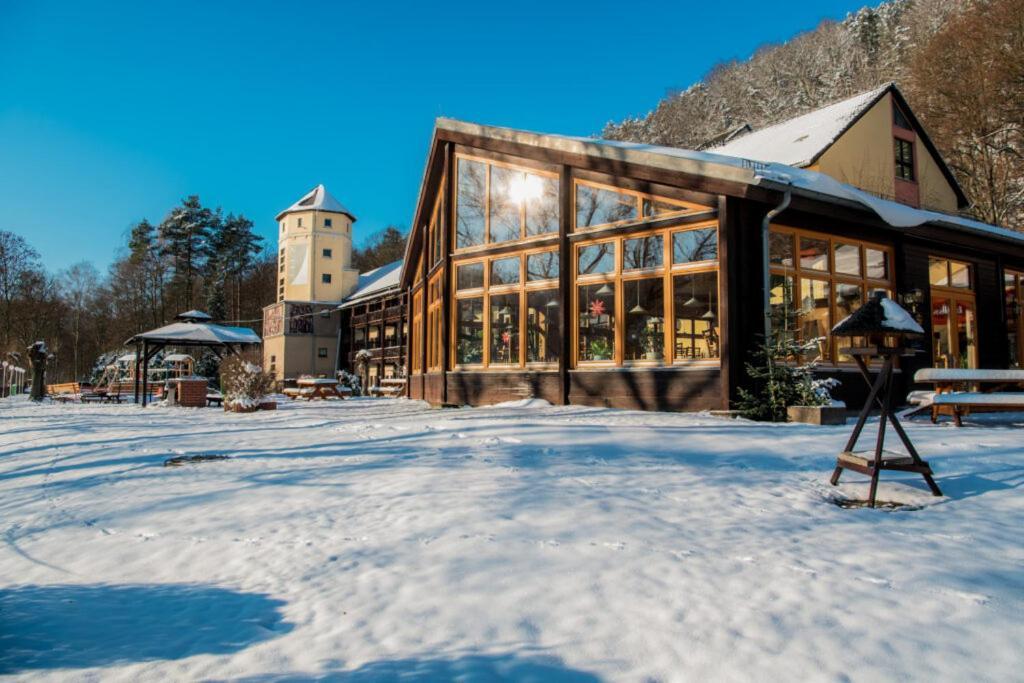 Aktiv-Hotel Stock & Stein Кёнигштайн-ан-дер-Эльбе Экстерьер фото